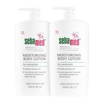 Loção corporal hidratante SEBAMED pH 5,5 para pele sensível 1Lx2