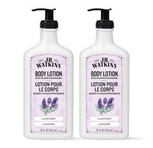 Loção corporal J.R. Watkins, hidratante diária, lavanda, 532 ml, 2 unidades