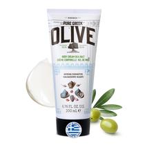 Loção corporal KORRES Olive para pele seca 200 ml com vitamina E e aloe