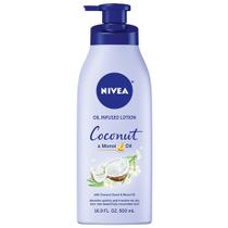 Loção corporal NIVEA com infusão de óleo de coco e óleo de monoi 500mL