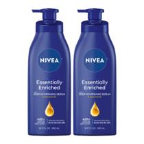 Loção Corporal NIVEA Essencialmente Enriquecida (500ml x 2) - Para Pele Seca