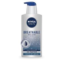 Loção Corporal Nivea Men Respirável 48h de Hidratação em Frasco de 400 mL