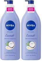 Loção corporal NIVEA Óleo de Monoi de Coco com infusão de óleo 500mL x2