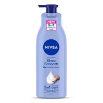 Loção corporal NIVEA Smooth Milk para pele seca 400mL