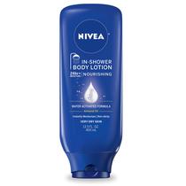Loção corporal no chuveiro NIVEA Nutritiva para Pele Seca 400mL