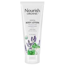 Loção corporal Nourish Organic Lavender Mint 240 ml para pele seca Loção corporal Nourish Organic Lavender Mint 240 ml para pele seca