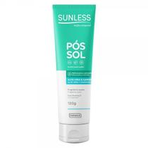 Loção Corporal Pós Sol Sunless Aloe Vera e Camomila 120g