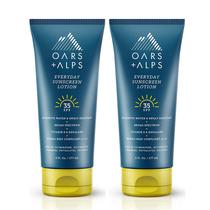 Loção corporal protetora solar Oars + Alps Everyday SPF 35 180 ml, pacote com 2 unidades Loção corporal protetora solar Oars + Alps Everyday SPF 35 180 ml, pacote com 2 unidades