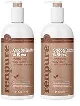 Loção Corporal RENPURE Manteiga de Cacau e Karité Ultra-Hidratante 720mL