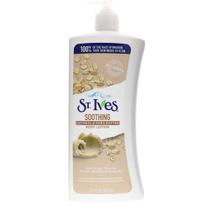 Loção corporal St. Ives, aveia e manteiga de karité, 621 ml, pacote com 3