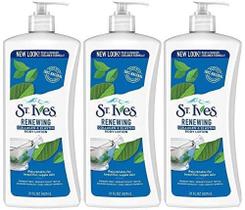 Loção Corporal St. Ives Skin Renovadora Colágeno Elastina 630mL x3
