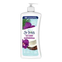 Loção corporal St. Ives Softening Coconut & Orchid 620 ml (pacote com 2)