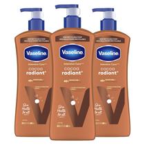 Loção Corporal Vaselina Intensive Care Cocoa Radiant 600mL x3 Loção Corporal Vaselina Intensive Care Cocoa Radiant 600mL x3