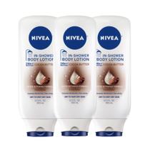 Loção de banho Nivea Cocoa Butter 400 ml para pele seca, pacote 3 Loção de banho Nivea Cocoa Butter 400 ml para pele seca, pacote 3