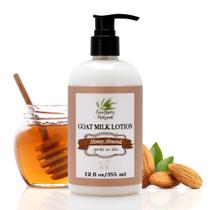 Loção de leite de cabra Southern Natural Nutrition 355 ml de amêndoa com mel Loção de leite de cabra Southern Natural Nutrition 355 ml de amêndoa com mel