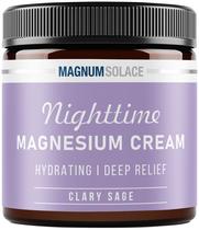 Loção de magnésio Magnum Solace Nighttime com Clary Sage 120mL