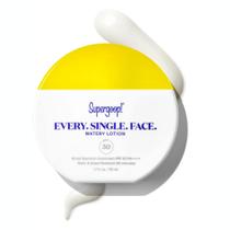 Loção de proteção solar Supergoop! Cada. Solteiro. Rosto. Aquoso 50mL
