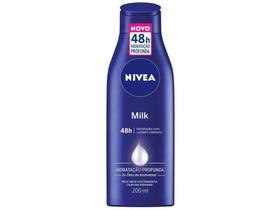 Loção Deo-Hidratante Corporal Nivea Milk - Hidratação Profunda 200ml