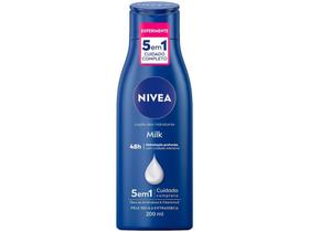 Loção Deo-Hidratante Corporal Nivea Milk - Hidratação Profunda 200ml