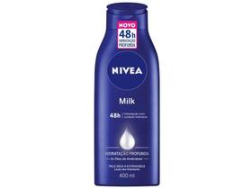 Loção Deo-Hidratante Corporal Nivea Milk - Hidratação Profunda 400ml