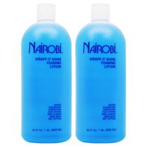 Loção espumante Nairobi Wrapp-It Shine 960 ml (pacote com 2)