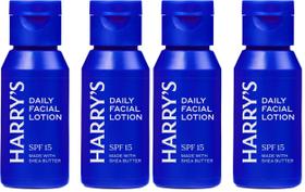Loção Facial Hidratante com FPS 15 Harry's 4x50ml