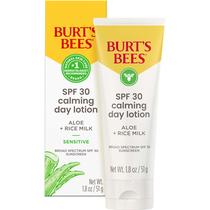 Loção facial protetora solar Burt's Bees SPF 30 calmante 50mL