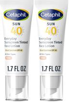 Loção Facial Tinted Cetaphil Everyday com Protetor Solar FPS 40 100 ml Loção Facial Tinted Cetaphil Everyday com Protetor Solar FPS 40 100 ml