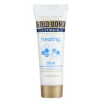 Loção Gold Bond Ultimate Healing Aloe 28 ml, pacote com 3