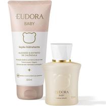 Loção hidratante 200ml + colinia 100ml - bebe - eudora baby