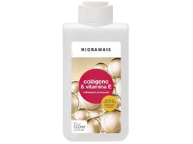 Loção Hidratante 500ml Colágeno e Vitamina E - Hidramais Loção Hidratante 500ml Colágeno e Vitamina E - Hidramais