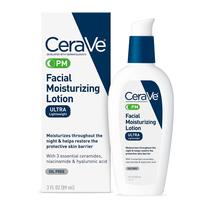 Loção Hidratante CeraVe PM - Creme Noturno 90ml com Ácido Hialurônico
