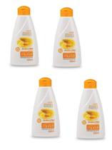 LOÇÃO HIDRATANTE CORPORAL 500ML MURIEL - AVEIA E MEL - KIT C/4un