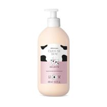 Loção Hidratante Corporal Cuide-se Bem Deleite 400ml Vegana 48h Toque Aveludado