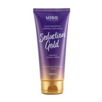 Loção Hidratante Corporal Kiss New York Seduction Gold LCB06B 180ml