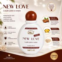 Loção Hidratante Corporal New Love Nawts Life 230ml Aveia, Óleo de Amêndoas e Vitamina E