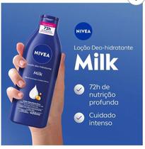 Loção Hidratante Corporal Nivea Milk Pele Seca a Extrasseca 400ml
