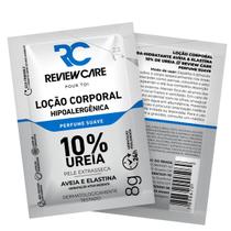 Loção Hidratante Corporal Pele Seca 10% Ureia Com Perfume 8g Sachê Review Care