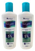 LOÇÃO HIDRATANTE CORPORAL URÉIA 5% NATUPHIL 120ml NATUFLORES 2un
