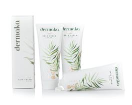 Loção hidratante Dermaka All-Natural Skin Soothing 120mlX2 Loção hidratante Dermaka All-Natural Skin Soothing 120mlX2