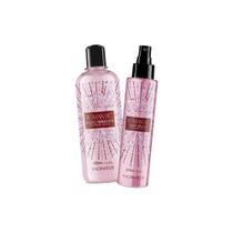 Loção Hidratante e Body Splash Romantic Kit Perfumaria