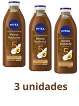 Loção Hidratante Nivea Beleza Radiante Intenso KIT 3 x 400ml