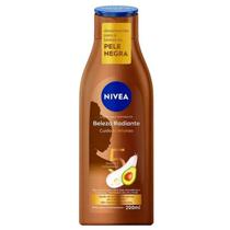 LOCAO HIDRATANTE NIVEA BELEZA RADIANTE PELE NEGRA 200ML - Hidratação Profunda com 5 Óleos Naturais