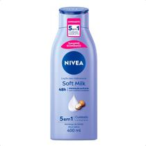 Loção Hidratante Nivea Corpo Soft Milk 5 Em 1 Karité 400ml