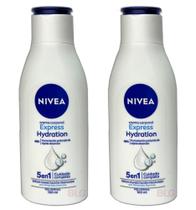 Loção hidratante Nivea Lotion Express 200 ml Pct Unds Loção hidratante Nivea Lotion Express 200 ml Pct Unds