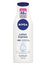 LOCAO HIDRATANTE NIVEA LOTION EXPRESS 200ML - Hidratação Profunda e Regeneração da Pele