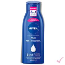 Loção Hidratante Nivea Milk Corpo Hidratação Profunda 400ml