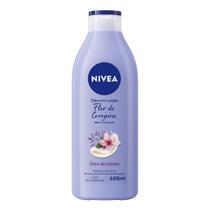 Loção Hidratante Nivea Óleos Essenciais Flor de Cerejeira & Óleo de Jojoba 400ml