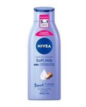 Locao Hidratante Nívea Soft Milk Pele Seca 400ml NIVEA