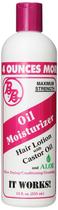 Loção hidratante para cabelo Bronner Bros BB Oil com óleo de rícino 355ml Loção hidratante para cabelo Bronner Bros BB Oil com óleo de rícino 355ml
